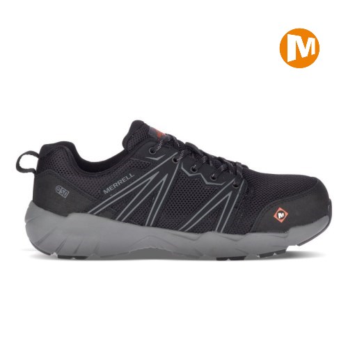 Dámské Pracovní Boty Merrell Fullbench Superlite Alloy Toe SD+ Černé (CZ. PXNLS)